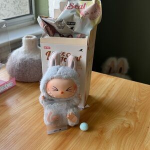 Cute Gray Bunny Plush Toy